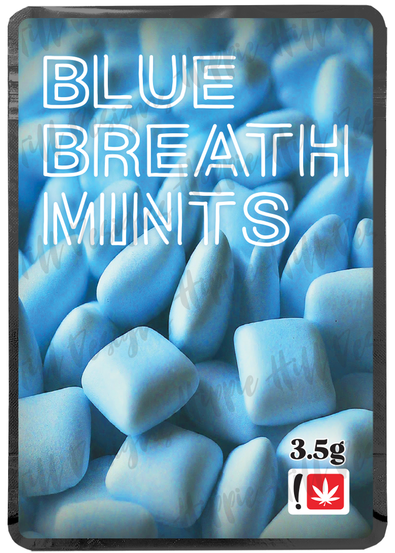 Blue Breath Mints