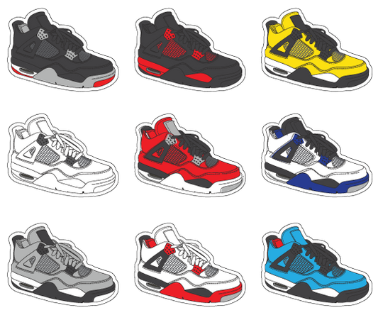 Jordan 4 Stickerpack