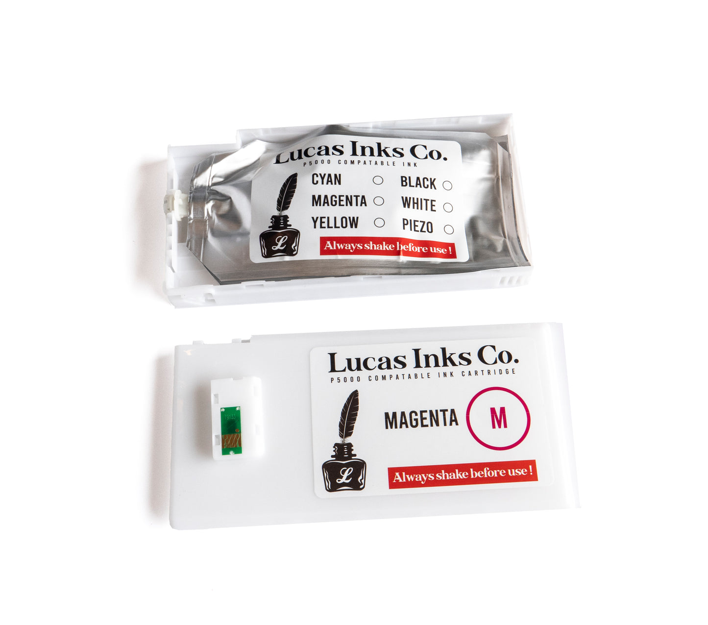 Lucas Inks - P5000 Ink Pouches - 220ml