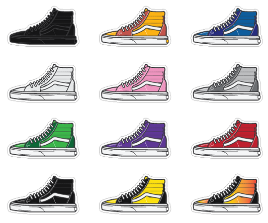 Vans Sk8 Hi Stickerpack