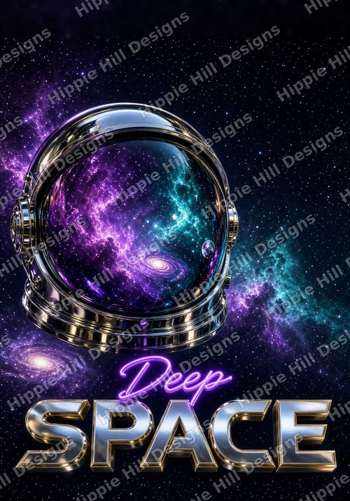 Deep Space custom 3D strain design by Hippie Hill Designs