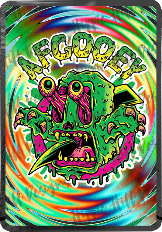 AFGooey custom printed mylar bag