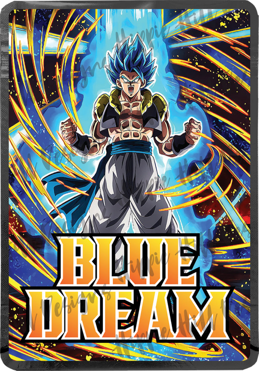 Blue Dream V2. custom printed mylar bag