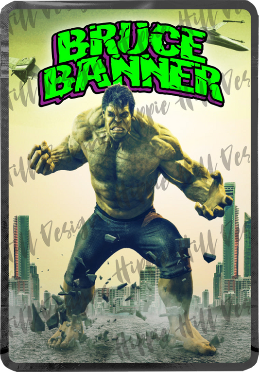 Bruce Banner V2 custom printed mylar bag