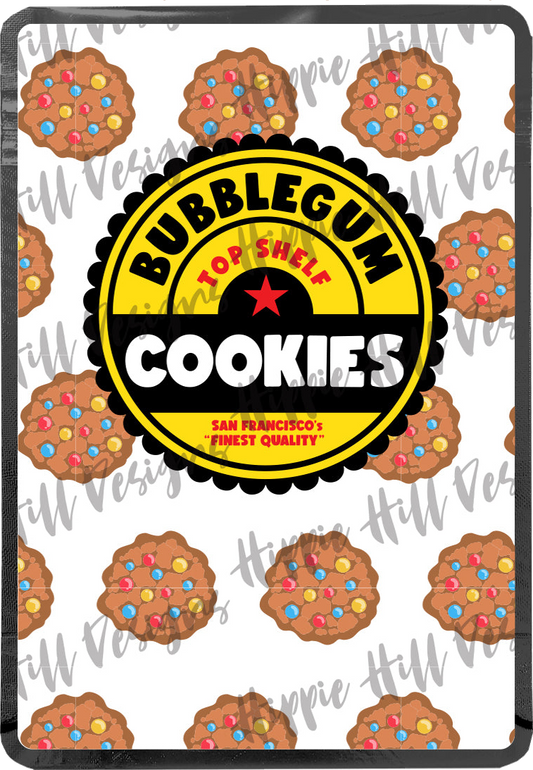 Bubblegum Cookies custom printed mylar bag