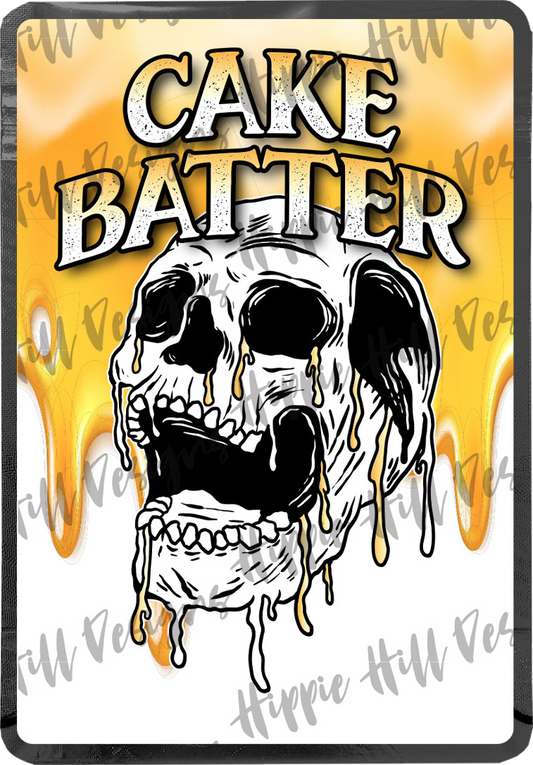 Cake Batter custom printed mylar bag