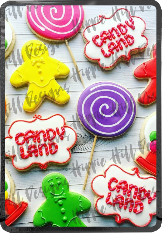 Candyland Cookies custom printed mylar bag