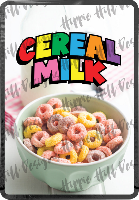 Cereal Milk V2. custom printed mylar bag