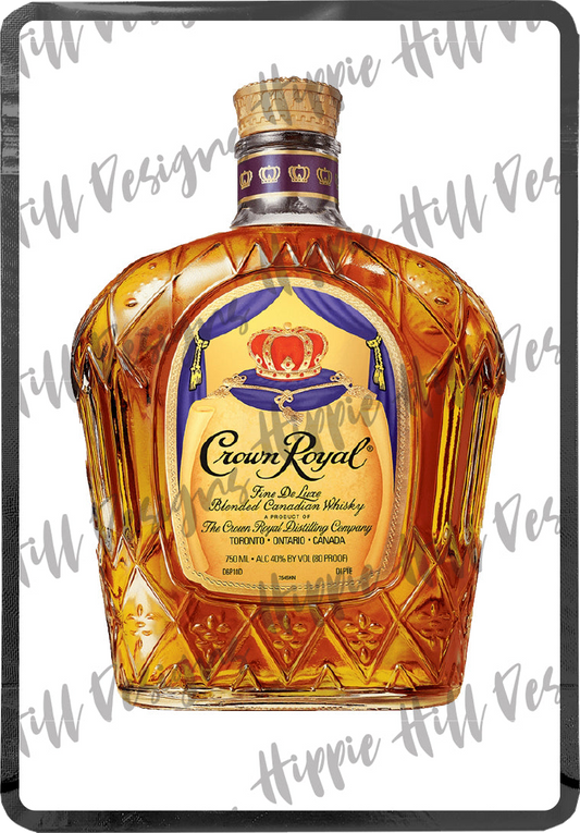 Crown Royal custom printed mylar bag