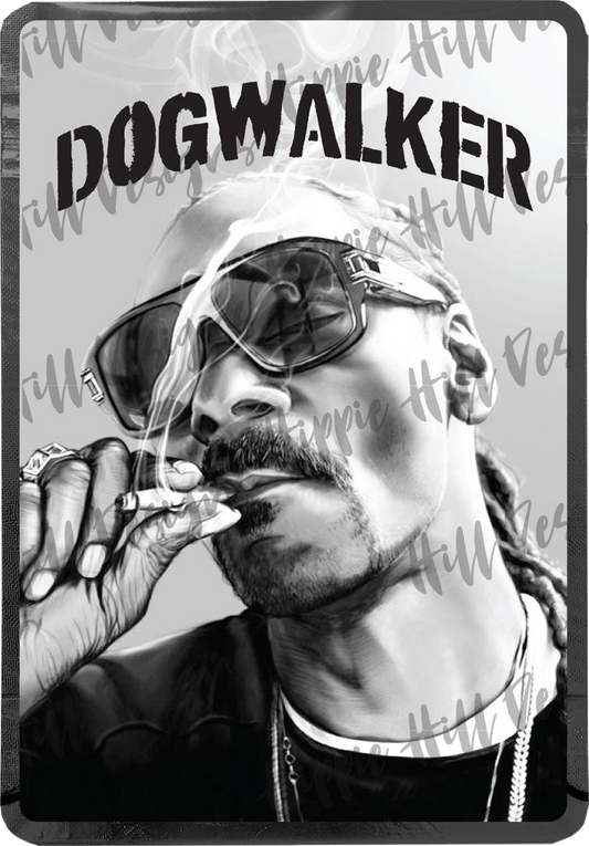 Dog Walker custom printed mylar bag