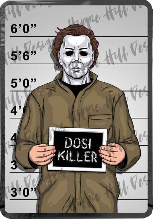 Dosi Killer custom printed mylar bag