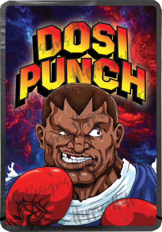 Dosi Punch custom printed mylar bag