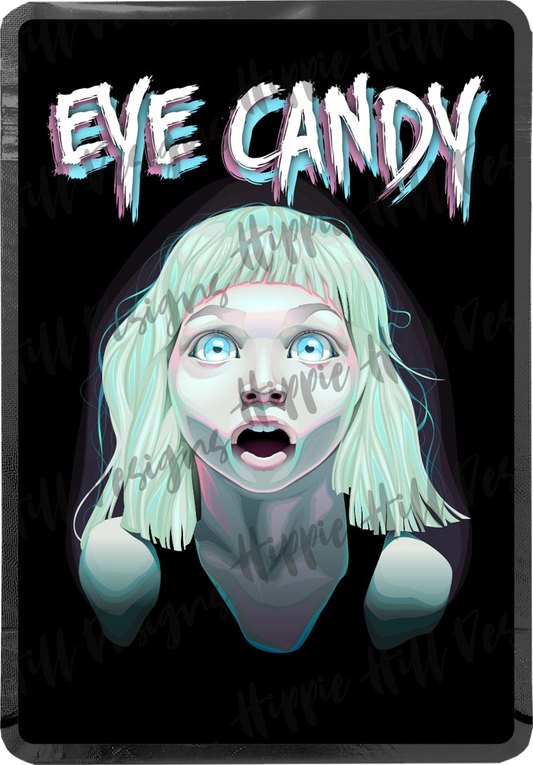 Eye Candy custom printed mylar bag