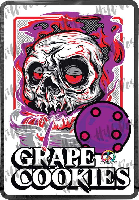 Grape Cookies custom printed mylar bag