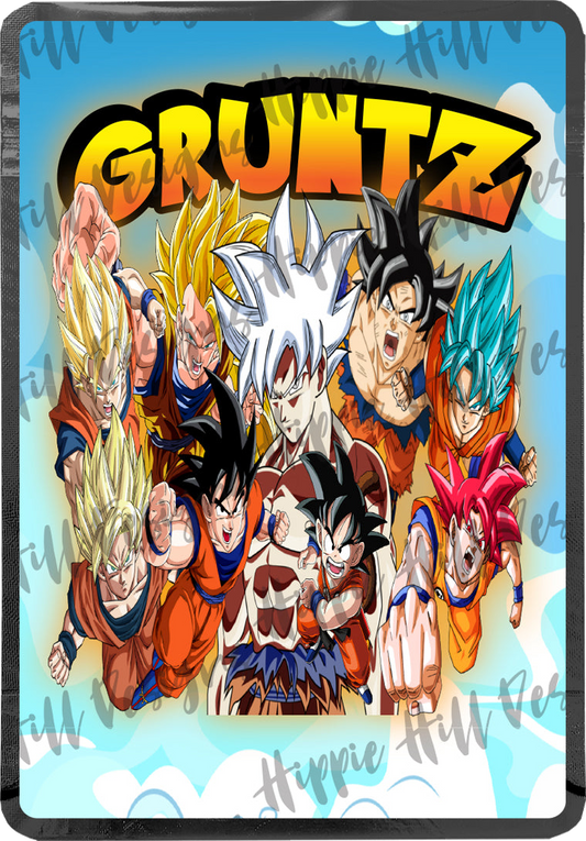 GRUNTZ custom printed mylar bag