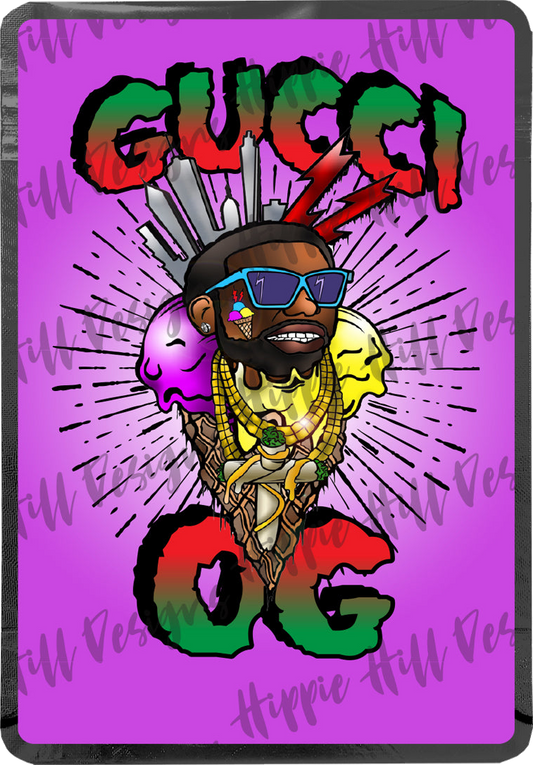 Gucci OG custom printed mylar bag