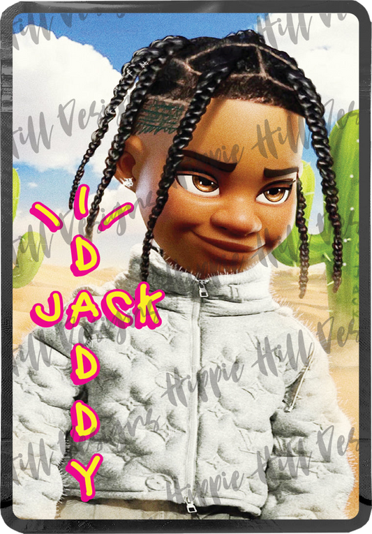 Jack Daddy custom printed mylar bag