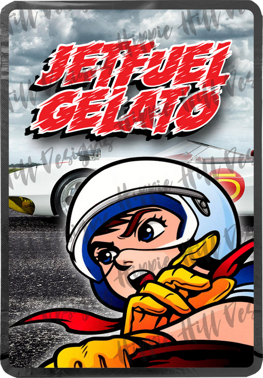 Jetfuel Gelato custom printed mylar bag