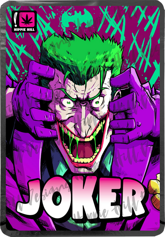 Joker custom printed mylar bag