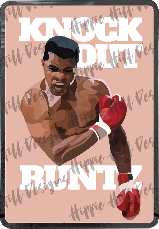 Knockout Runts custom printed mylar bag