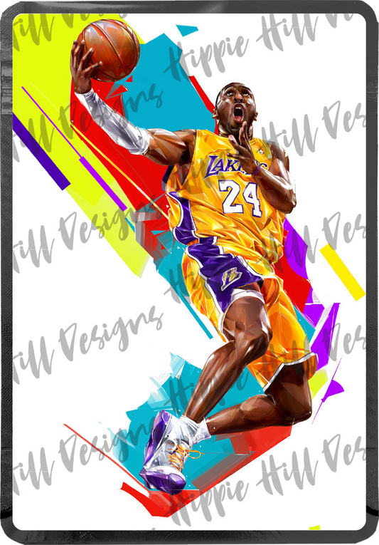 Kobe custom printed mylar bag