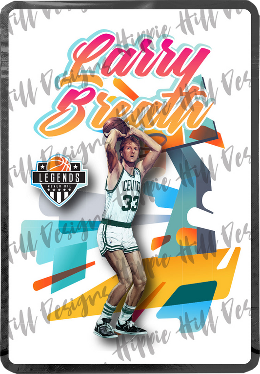 Larry Breath custom printed mylar bag