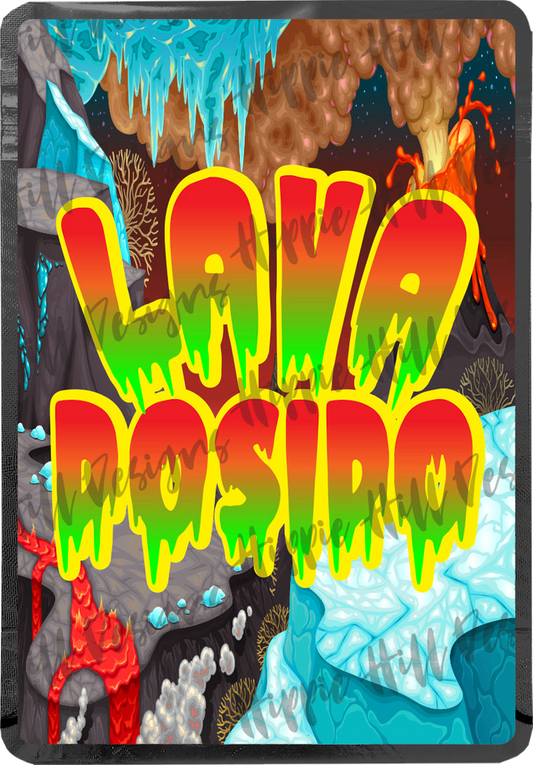 Lava Dosido custom printed mylar bag