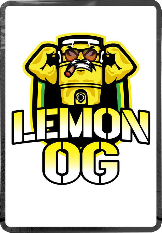 Lemon OG custom printed mylar bag