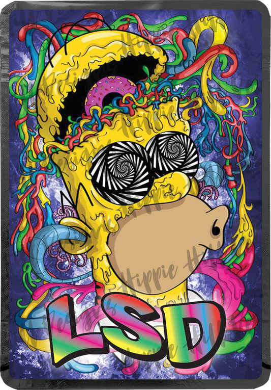 LSD custom printed mylar bag
