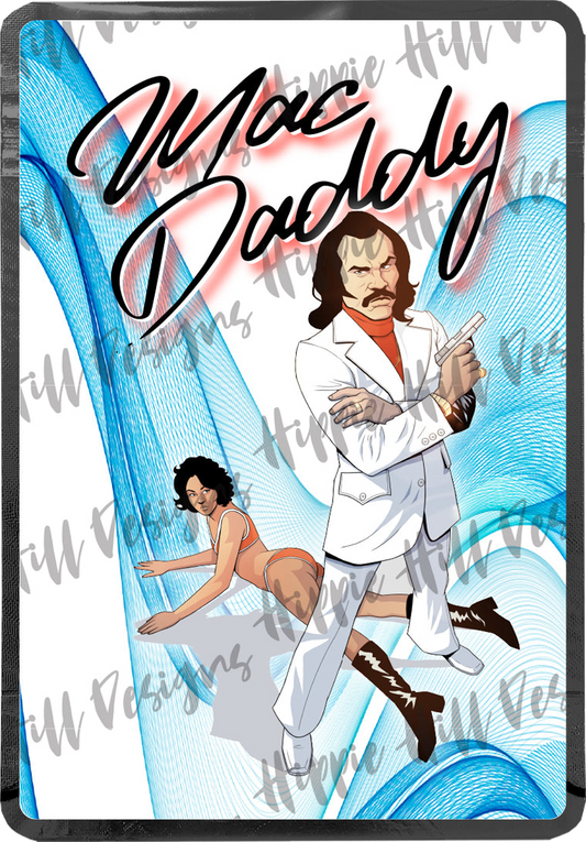 Mac Daddy custom printed mylar bag