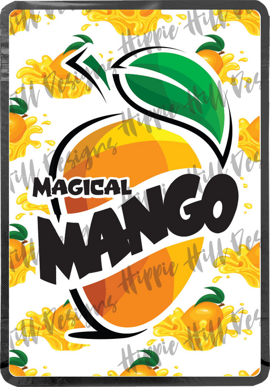 Magical Mango custom printed mylar bag