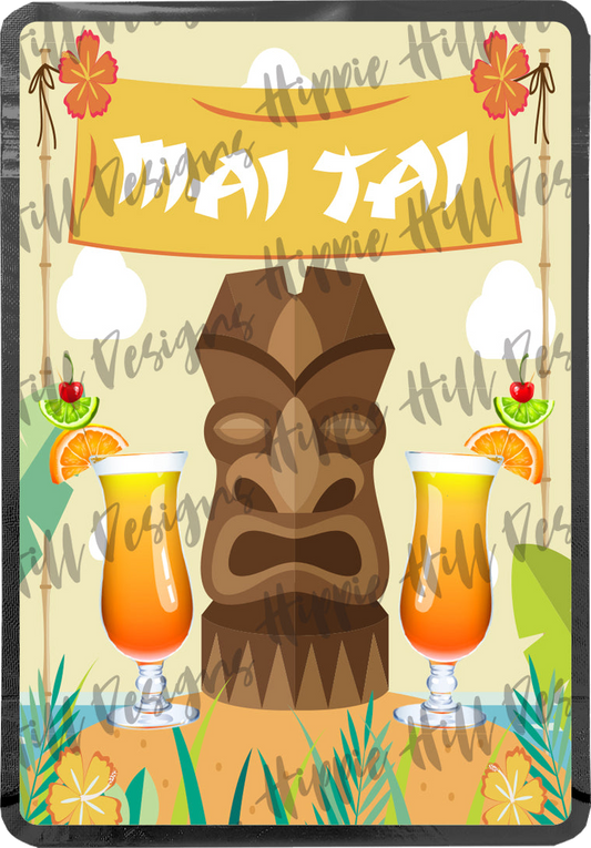 Mai Tai custom printed mylar bag