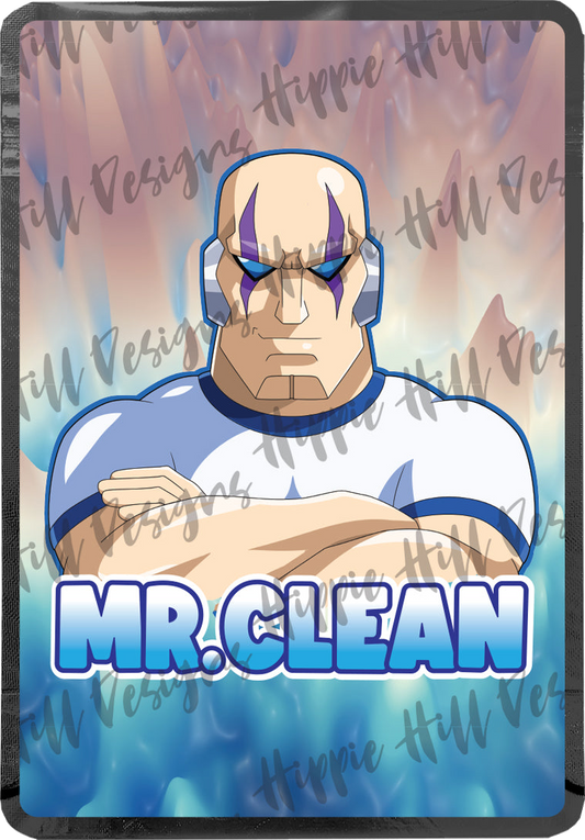 Mr Clean custom printed mylar bag