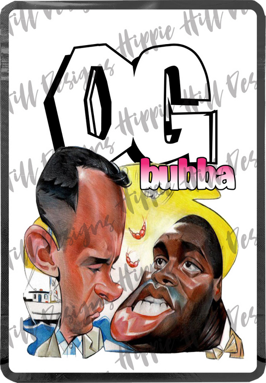 OG Bubba custom printed mylar bag
