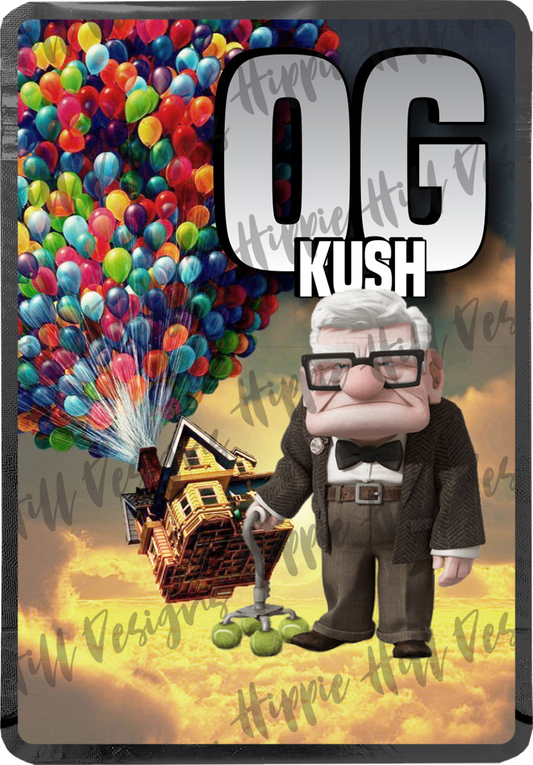OG Kush - UP custom printed mylar bag
