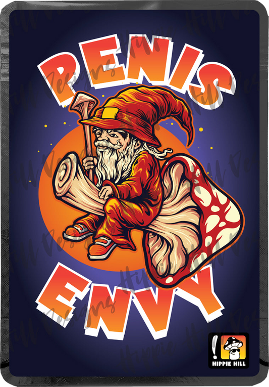 Penis Envy custom printed mylar bag