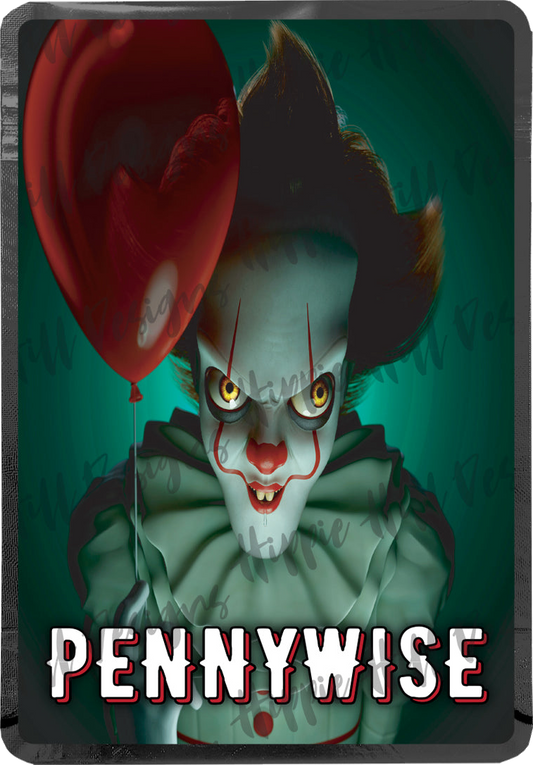 Pennywise custom printed mylar bag