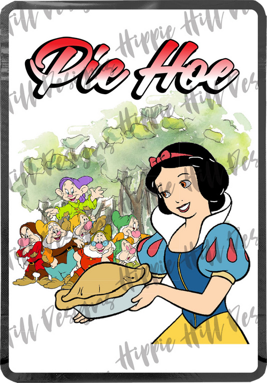 Pie Hoe custom printed mylar bag
