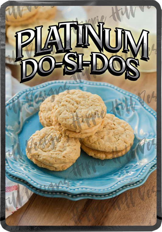 Platinum Do-si-dos custom printed mylar bag
