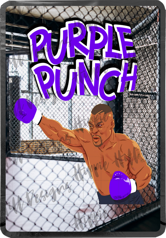 Purple Punch - Gym custom printed mylar bag