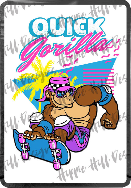 Quick Gorilla custom printed mylar bag