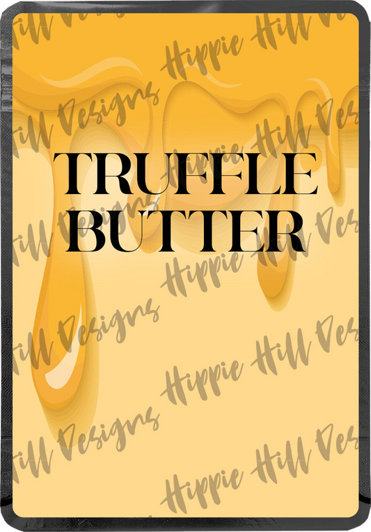 Truffle Butter custom printed mylar bag