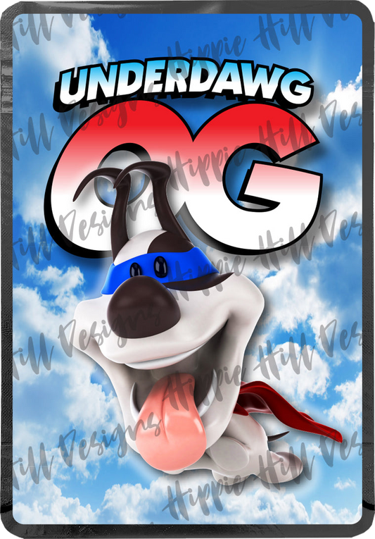 Underdawg OG custom printed mylar bag