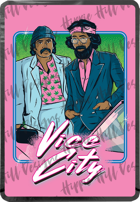 Vice City custom printed mylar bag