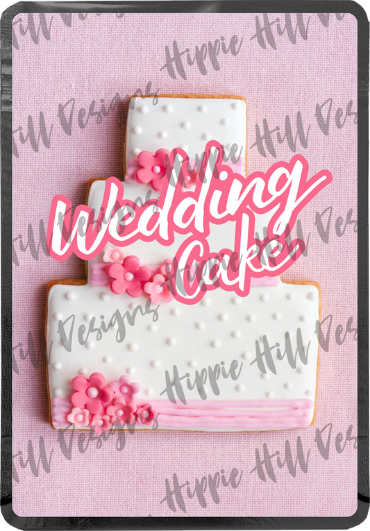 Wedding Cake V2 custom printed mylar bag