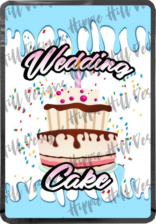 Wedding Cake V4 custom printed mylar bag