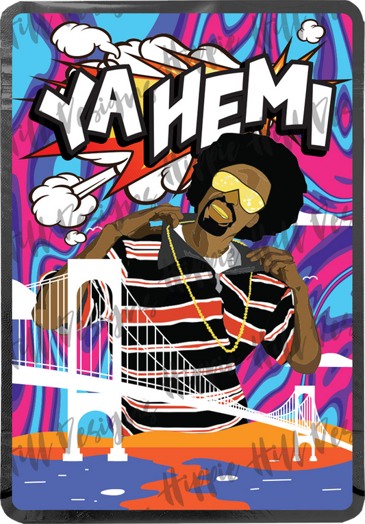 Ya Hemi custom printed mylar bag