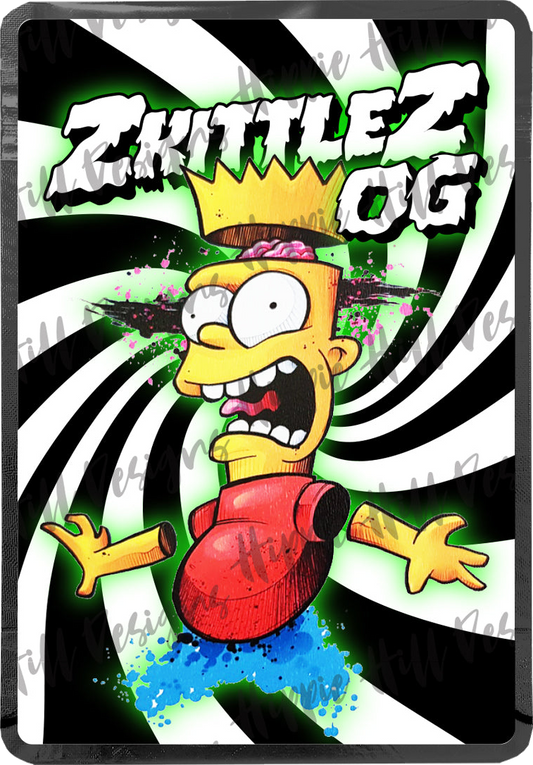 Zkittlez OG custom printed mylar bag