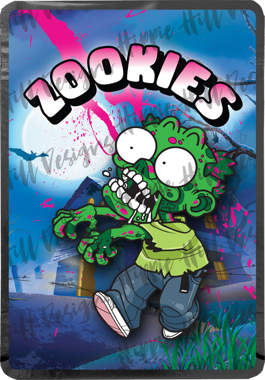 Zookies V2. custom printed mylar bag