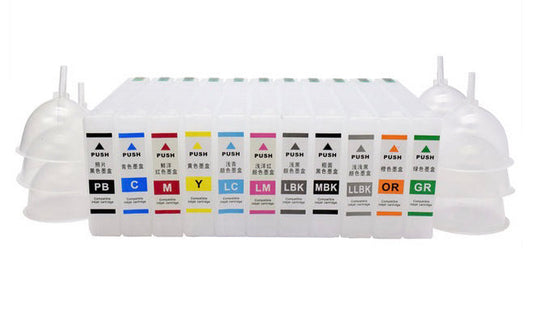 Epson 4900- 300ml Refillable Cartridges
